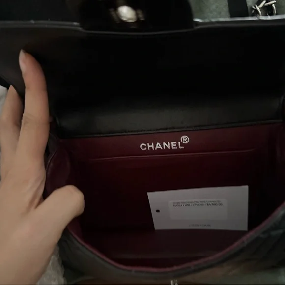 Rare CHANEL Double Sided Small Lambskin Classic Flap Bag - Picture 10 of 10